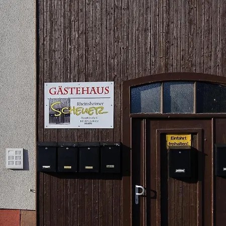 Haus Rheinsheimer Scheuer Pensión Philippsburg